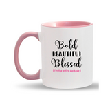 Bold Beautiful Blessed 11oz Mug