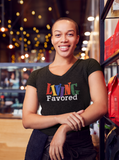 Living Favored Christian T-Shirt