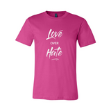 Love Over Hate Christian T-Shirt